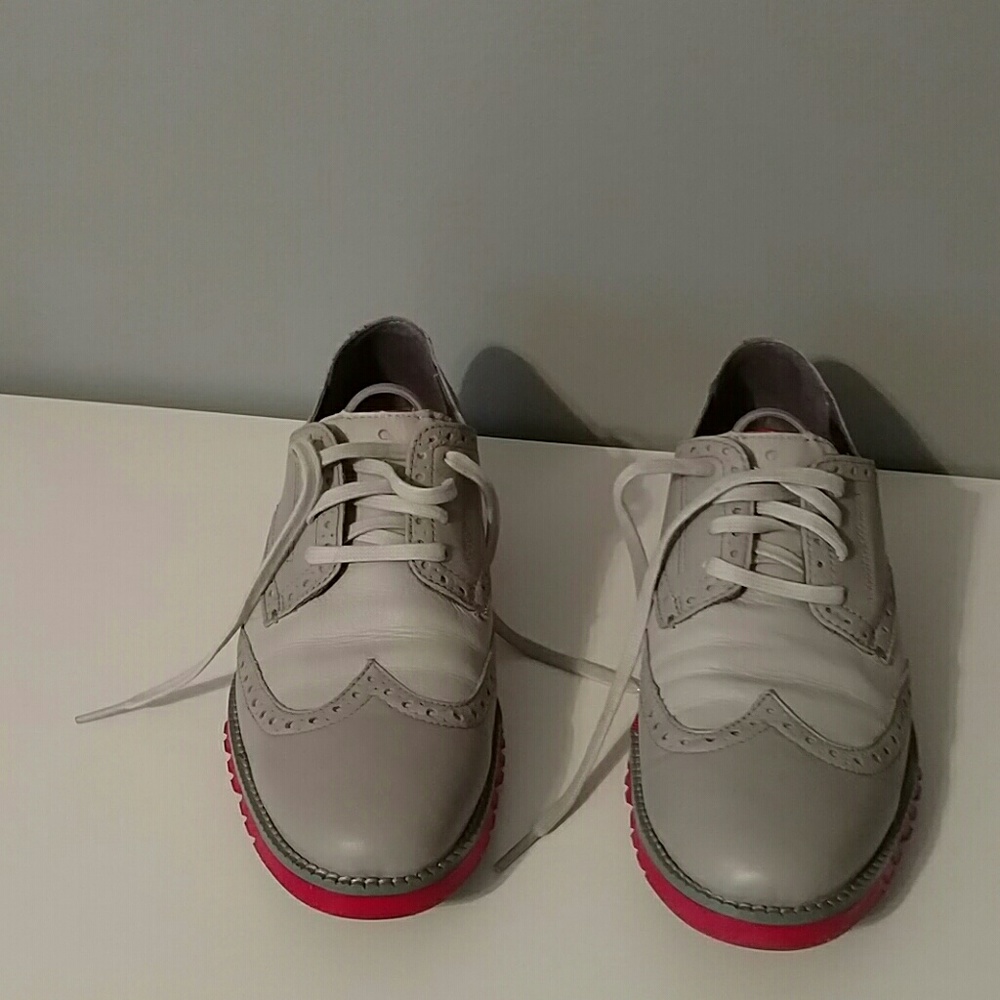 Cole haan Zerogrand grey and red mens 7.5